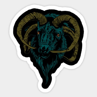 Of my goat Sticker